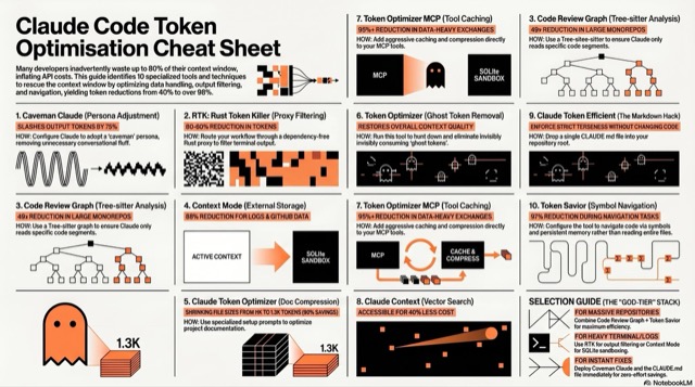 Claude Code Token Optimisation Cheat Sheet